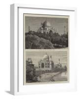 The Taj Mahal, Agra-null-Framed Giclee Print