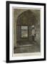 The Taj Mahal as Seen from a Window of Shah Jehan's Palace at Agra-Harry Hamilton Johnston-Framed Giclee Print