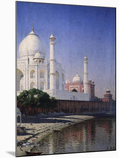 The Taj Mahal at Agra-Vasili Vasilyevich Vereshchagin-Mounted Giclee Print