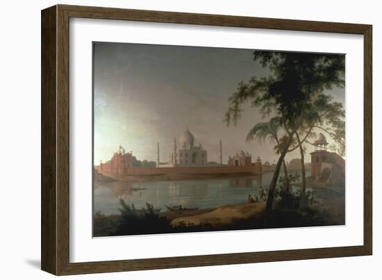 The Taj Mahal at Arga taken from across the River Jumna, c.1798-Thoma Daniell-Framed Giclee Print