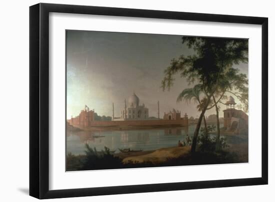 The Taj Mahal at Arga taken from across the River Jumna, c.1798-Thoma Daniell-Framed Giclee Print