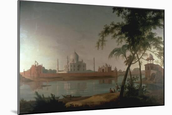 The Taj Mahal at Arga taken from across the River Jumna, c.1798-Thoma Daniell-Mounted Giclee Print