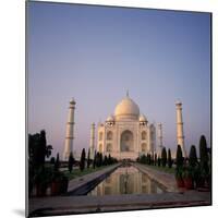 The Taj Mahal at Dawn, Agra, Uttar Pradesh, India-Tony Gervis-Mounted Photographic Print