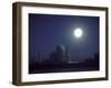 The Taj Mahal at Night with Bright Full Moon-Eliot Elisofon-Framed Photographic Print