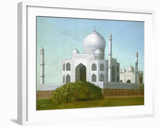 The Taj Mahal, C. 1860-80-Erastus Salisbury Field-Framed Art Print