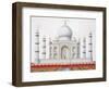 The Taj Mahal (Colour Litho)-German-Framed Giclee Print