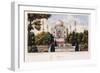 The Taj Mahal from the Garden, C.1840 (Pen and Grey Ink, W/C, Heightened with Touches of White,)-null-Framed Giclee Print
