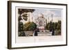 The Taj Mahal from the Garden, C.1840 (Pen and Grey Ink, W/C, Heightened with Touches of White,)-null-Framed Giclee Print