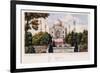 The Taj Mahal from the Garden, C.1840 (Pen and Grey Ink, W/C, Heightened with Touches of White,)-null-Framed Giclee Print