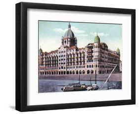 The Taj Mahal Palace Hotel, Bombay, India, Early 20th Century-null-Framed Giclee Print