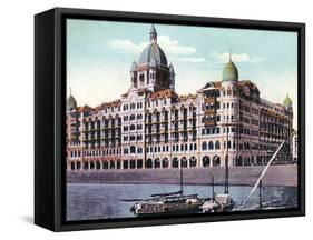 The Taj Mahal Palace Hotel, Bombay, India, Early 20th Century-null-Framed Stretched Canvas