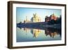 The Taj Mahal Reflected in the Yamuna River-Doug Pearson-Framed Photographic Print