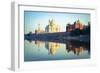 The Taj Mahal Reflected in the Yamuna River-Doug Pearson-Framed Photographic Print