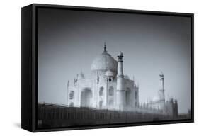 The Taj Mahal Reflected in the Yamuna River-Doug Pearson-Framed Stretched Canvas