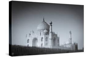 The Taj Mahal Reflected in the Yamuna River-Doug Pearson-Stretched Canvas