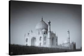 The Taj Mahal Reflected in the Yamuna River-Doug Pearson-Stretched Canvas