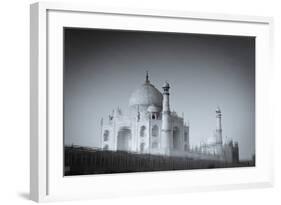 The Taj Mahal Reflected in the Yamuna River-Doug Pearson-Framed Photographic Print