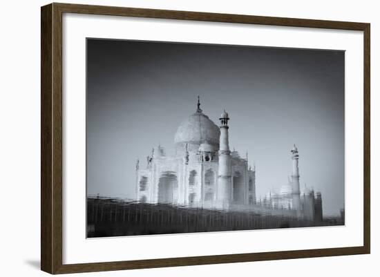 The Taj Mahal Reflected in the Yamuna River-Doug Pearson-Framed Photographic Print