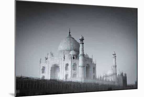 The Taj Mahal Reflected in the Yamuna River-Doug Pearson-Mounted Photographic Print