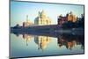 The Taj Mahal Reflected in the Yamuna River-Doug Pearson-Mounted Photographic Print