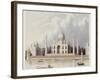 The Taj Mahal, Tomb of the Emperor Shah Jehan and His Queen, circa 1824-Charles Ramus Forrest-Framed Giclee Print