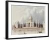 The Taj Mahal, Tomb of the Emperor Shah Jehan and His Queen, circa 1824-Charles Ramus Forrest-Framed Giclee Print