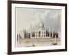 The Taj Mahal, Tomb of the Emperor Shah Jehan and His Queen, circa 1824-Charles Ramus Forrest-Framed Giclee Print