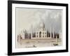 The Taj Mahal, Tomb of the Emperor Shah Jehan and His Queen, circa 1824-Charles Ramus Forrest-Framed Giclee Print