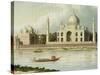 The Taj Mahal, Tomb of the Emperor Shah Jehan and His Queen-Charles Ramus Forrest-Stretched Canvas