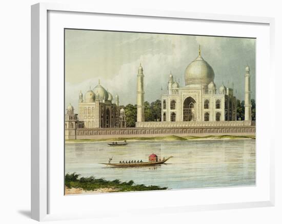 The Taj Mahal, Tomb of the Emperor Shah Jehan and His Queen-Charles Ramus Forrest-Framed Giclee Print