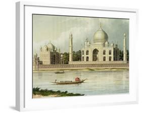 The Taj Mahal, Tomb of the Emperor Shah Jehan and His Queen-Charles Ramus Forrest-Framed Giclee Print
