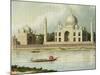 The Taj Mahal, Tomb of the Emperor Shah Jehan and His Queen-Charles Ramus Forrest-Mounted Giclee Print