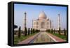 The Taj Mahal, UNESCO World Heritage Site, Agra, Uttar Pradesh, India, Asia-Gavin Hellier-Framed Stretched Canvas