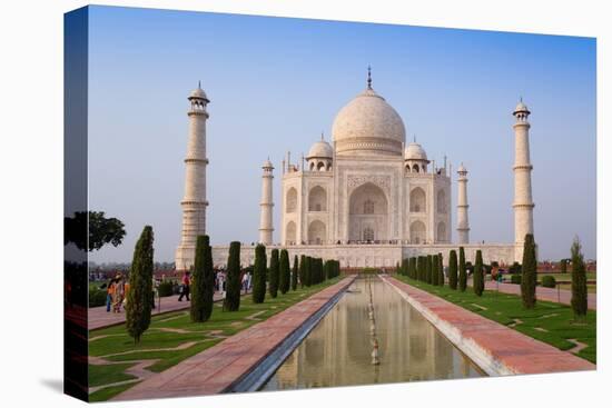 The Taj Mahal, UNESCO World Heritage Site, Agra, Uttar Pradesh, India, Asia-Gavin Hellier-Stretched Canvas