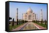 The Taj Mahal, UNESCO World Heritage Site, Agra, Uttar Pradesh, India, Asia-Gavin Hellier-Framed Stretched Canvas