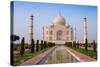 The Taj Mahal, UNESCO World Heritage Site, Agra, Uttar Pradesh, India, Asia-Gavin Hellier-Stretched Canvas