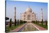 The Taj Mahal, UNESCO World Heritage Site, Agra, Uttar Pradesh, India, Asia-Gavin Hellier-Stretched Canvas