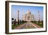 The Taj Mahal, UNESCO World Heritage Site, Agra, Uttar Pradesh, India, Asia-Gavin Hellier-Framed Photographic Print