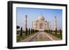 The Taj Mahal, UNESCO World Heritage Site, Agra, Uttar Pradesh, India, Asia-Gavin Hellier-Framed Photographic Print