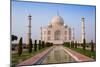 The Taj Mahal, UNESCO World Heritage Site, Agra, Uttar Pradesh, India, Asia-Gavin Hellier-Mounted Photographic Print