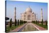 The Taj Mahal, UNESCO World Heritage Site, Agra, Uttar Pradesh, India, Asia-Gavin Hellier-Stretched Canvas