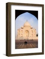 The Taj Mahal, UNESCO World Heritage Site, Agra, Uttar Pradesh, India, Asia-Gavin Hellier-Framed Photographic Print