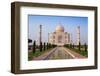 The Taj Mahal, UNESCO World Heritage Site, Agra, Uttar Pradesh, India, Asia-Gavin Hellier-Framed Premium Photographic Print