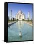 The Taj Mahal, Unesco World Heritage Site, Agra, Uttar Pradesh State, India-Gavin Hellier-Framed Stretched Canvas