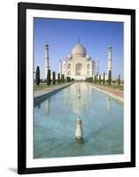 The Taj Mahal, Unesco World Heritage Site, Agra, Uttar Pradesh State, India-Gavin Hellier-Framed Photographic Print