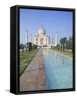 The Taj Mahal, Unesco World Heritage Site, Agra, Uttar Pradesh State, India-Gavin Hellier-Framed Stretched Canvas