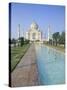 The Taj Mahal, Unesco World Heritage Site, Agra, Uttar Pradesh State, India-Gavin Hellier-Stretched Canvas