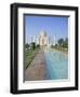 The Taj Mahal, Unesco World Heritage Site, Agra, Uttar Pradesh State, India-Gavin Hellier-Framed Premium Photographic Print