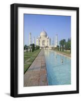 The Taj Mahal, Unesco World Heritage Site, Agra, Uttar Pradesh State, India-Gavin Hellier-Framed Photographic Print