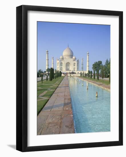 The Taj Mahal, Unesco World Heritage Site, Agra, Uttar Pradesh State, India-Gavin Hellier-Framed Photographic Print